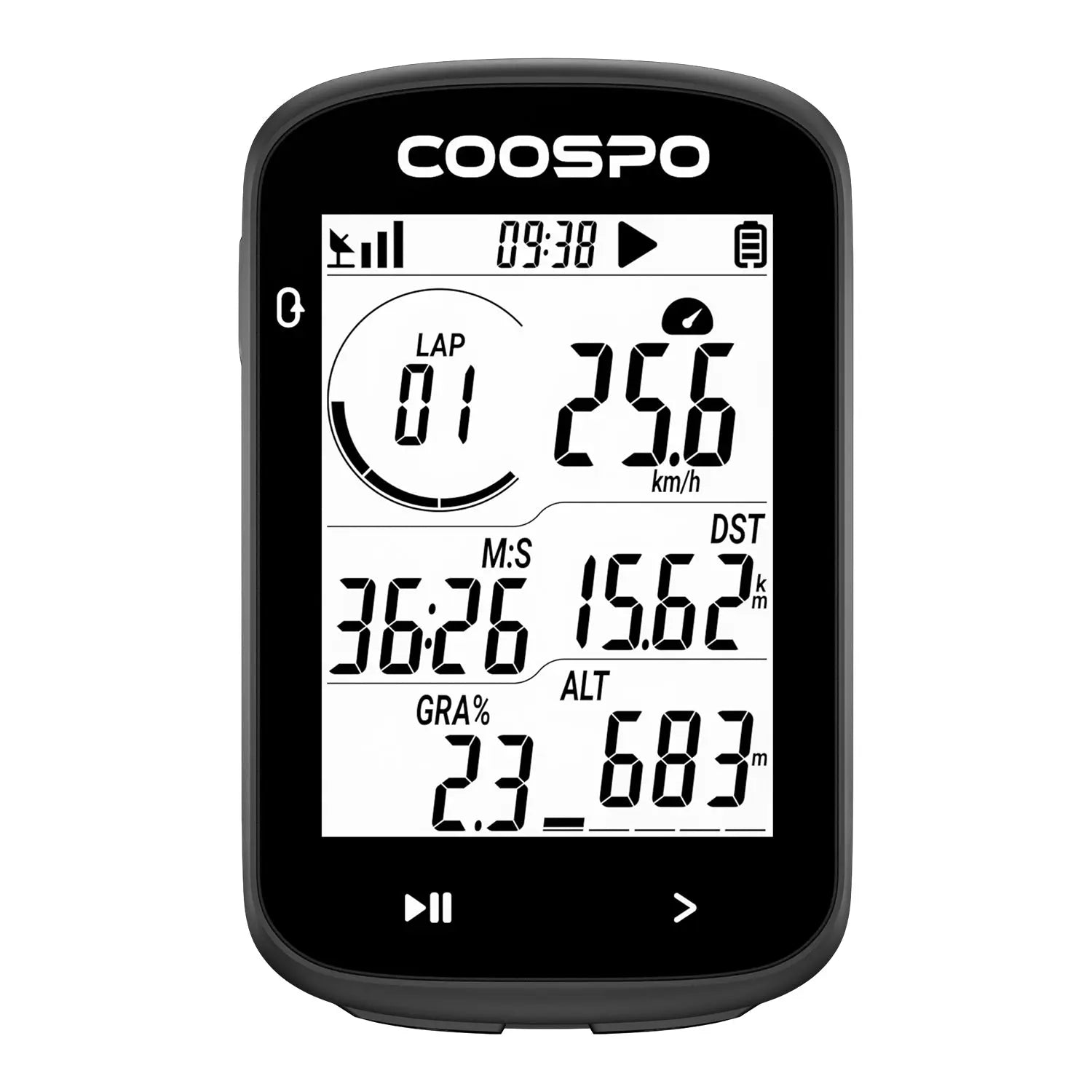 GPS Bike Computer - Coospo CS300 cycling computer