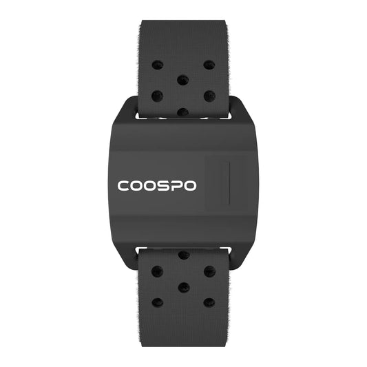 CooSpo Heart Rate Monitor Armband,Bluetooth ANT+ Armband Heart Rate with IP67,Optical Heart Rate Monitor for Peloton,Strava,Zwift,Polar Beat,DDP Yoga