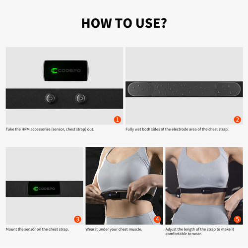 HRM‍-Fit Owner's Manual - HRM‍-Fit Sports Bra Guide