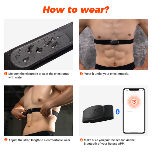  Polar H10 Heart Rate Monitor – ANT +, Bluetooth - Waterproof  HR Sensor with Chest Strap - Built-in memory, Software updates - Works with  Fitness apps, Cycling computers, Sports and