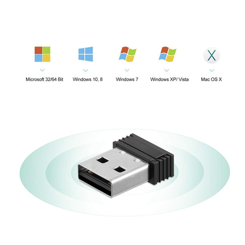 COOSPO clé Ant+ pour Zwift, Ant+ USB Stick Dongle Compatible avec